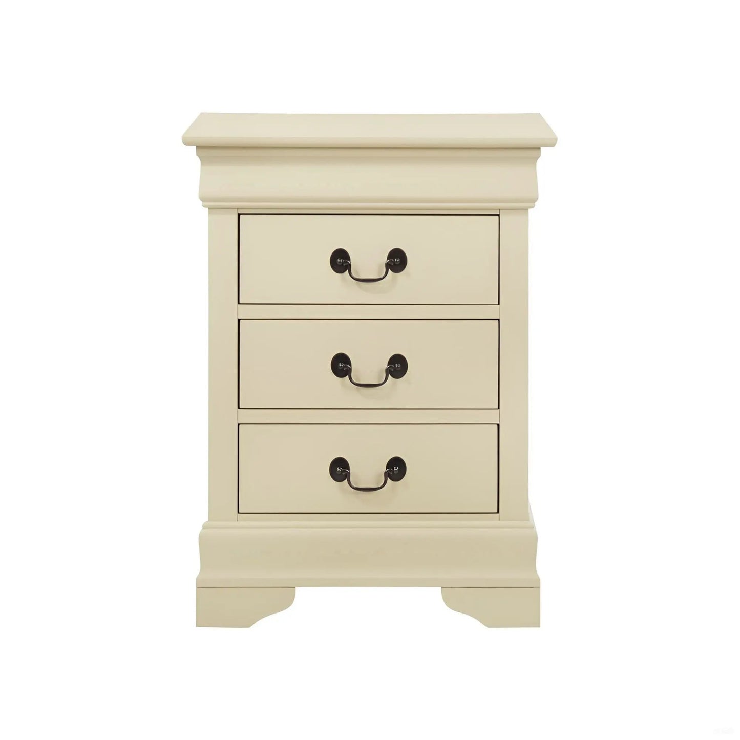 Louis Philippe Nightstand in Wood Veneer