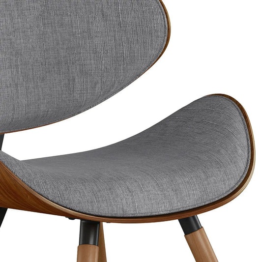 Marana Dining Chair, grey fabric with wood frame, side chair by Unique Piece Furniture on Tampa Home & Garden Store