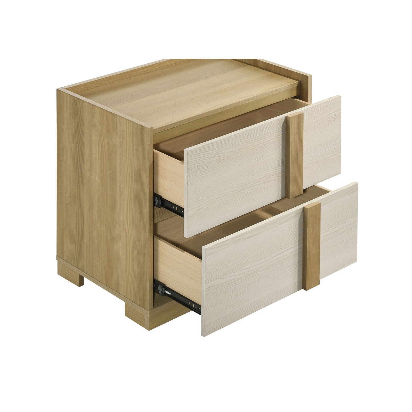 Lincoln 4-drawer dresser in light oak wood finish on Tampa Home & Garden Store