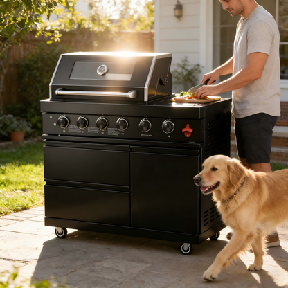 46 Inches Stainless Steel and Professional Grill