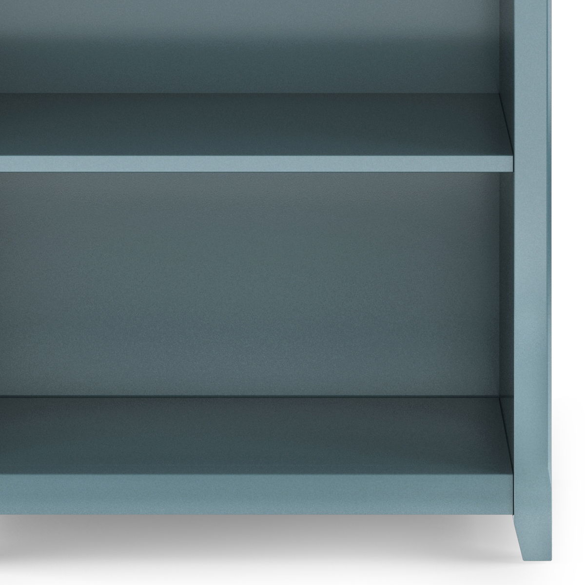 Amherst Five Shelf Bookcase Handcrafted Wood