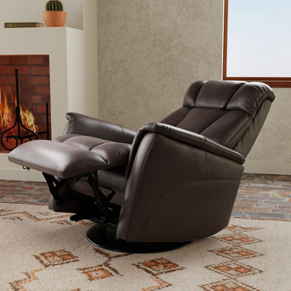 Bentley Swivel Glider Recliner with Footrest