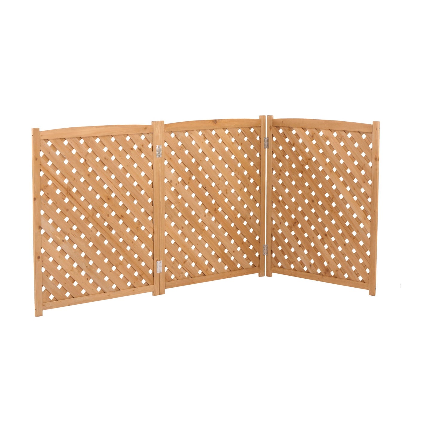 Outdoor 3 Panel Air Conditioner Screen For Patios