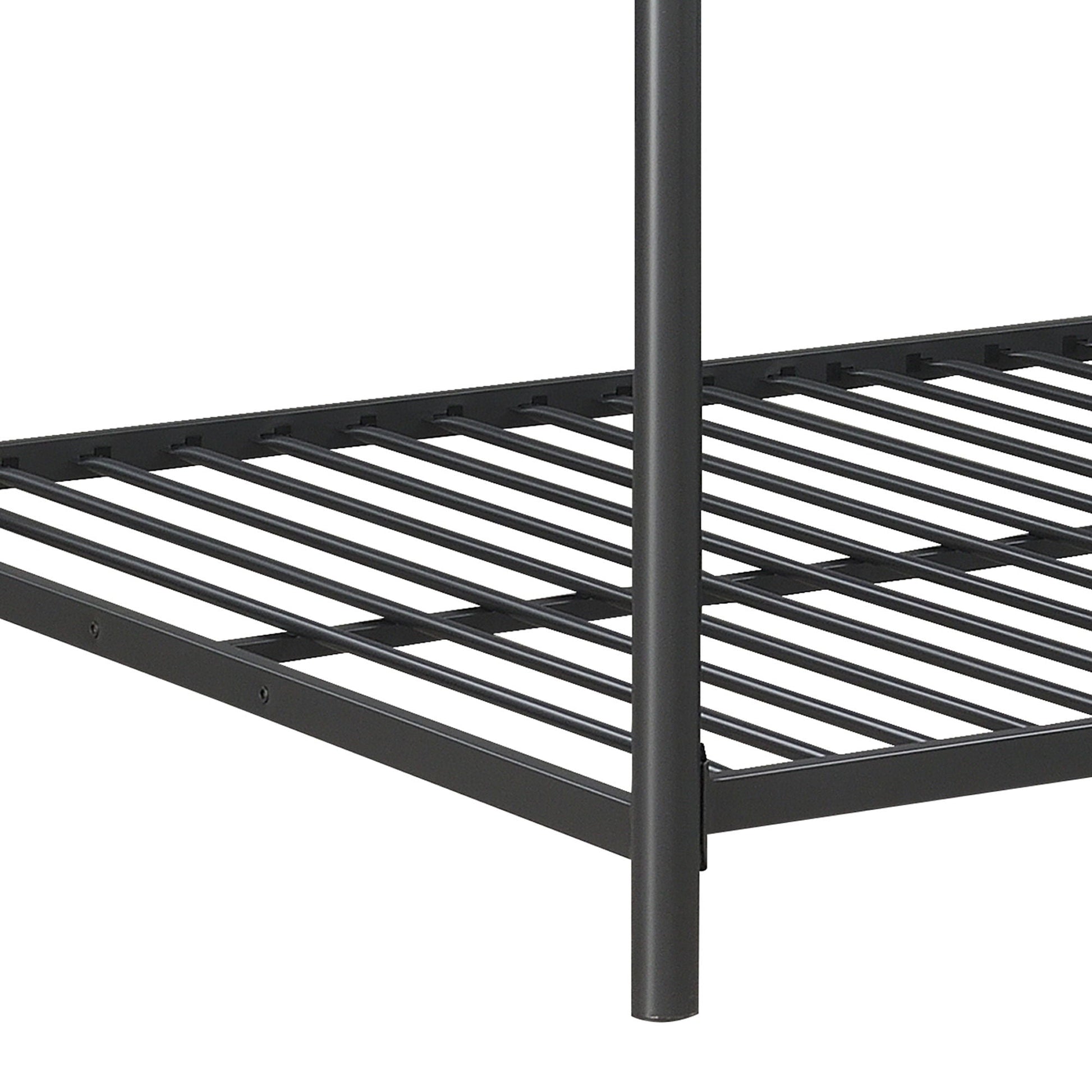 Triple bunk bed full-size black metal frame by HouseOfZazla on Tampa Home & Garden Store