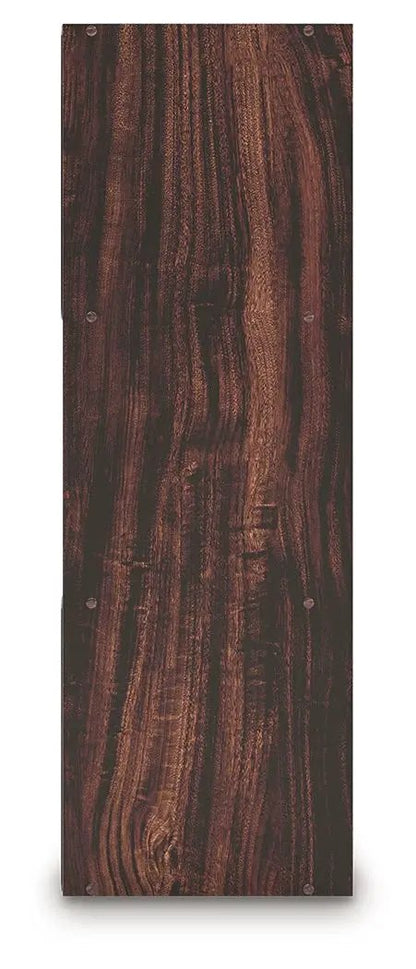 Glosmount cube organizer back panel in dark wood grain with visible screws on Tampa Home & Garden Store