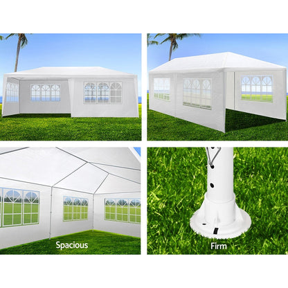 10x20 Outdoor Garden Gazebo and Wedding Canopy