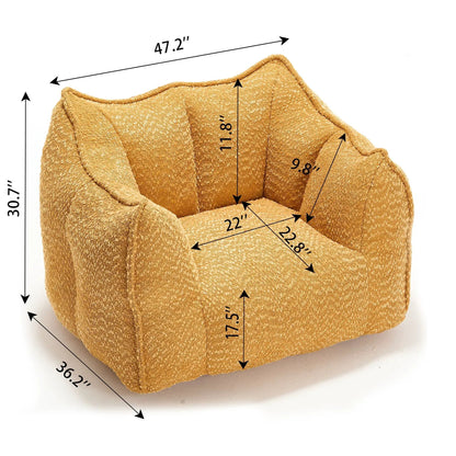 Comfortable Sofa Chairs With Resilient Foam