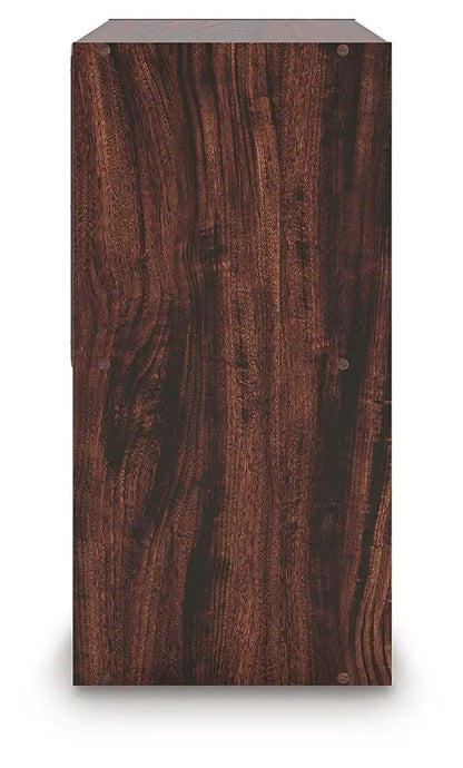 Glosmount Cube Organizer dark wood grain finish by Unique Piece Furniture on Tampa Home & Garden Store