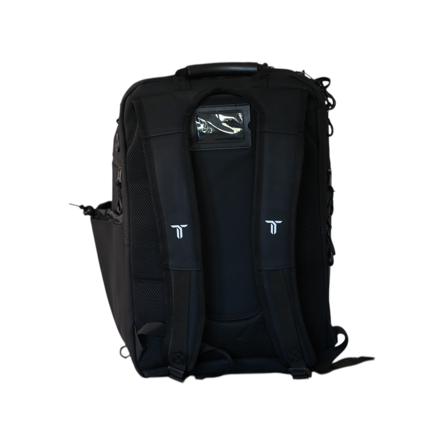Thrive Elite Hybrid Tour Backpack black pickleball bag with ID window and padded straps on Tampa Home & Garden Store