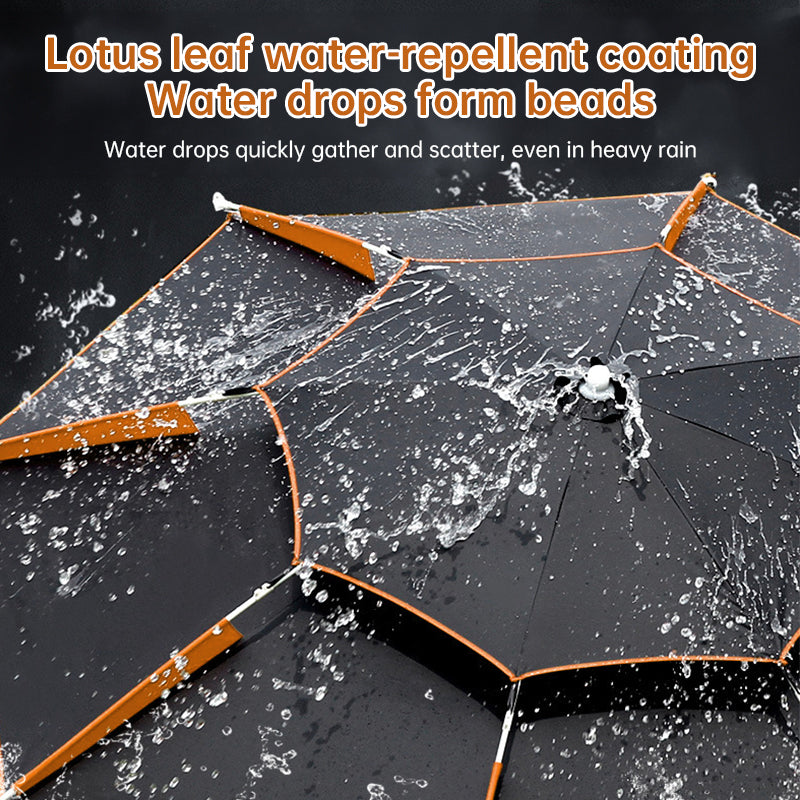 360° adjustable fishing sun umbrella: anti-UV, rainproof, portable large outdoor shade. - Tampa Home & Garden Store