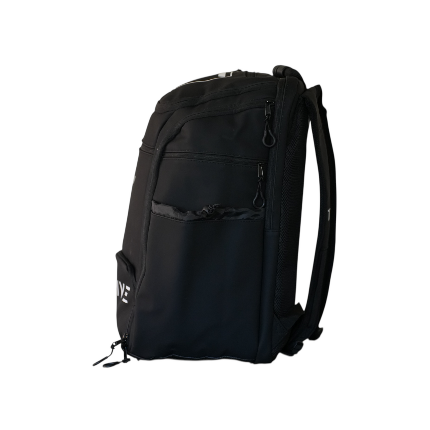 Thrive Elite Hybrid Tour Backpack black pickleball bag with multiple zip pockets on Tampa Home & Garden Store