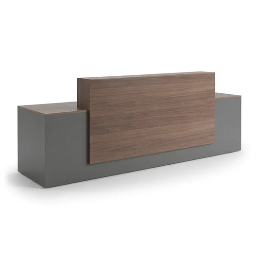 Taviel Front Reception Desk with Storage