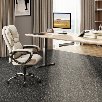 Interlocking Rubber Exercise Mat 48 Sq Ft Borders
