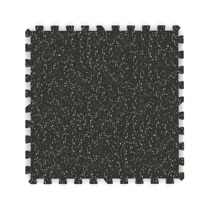 Interlocking Rubber Exercise Mat 48 Sq Ft Borders