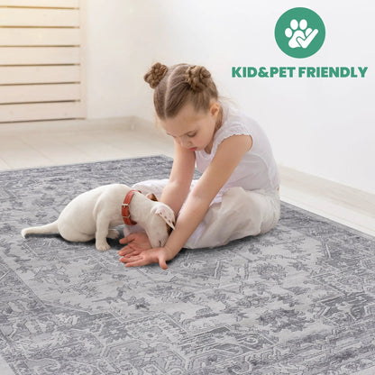 Marfi Oriental Trendy Rug for Modern Living Room