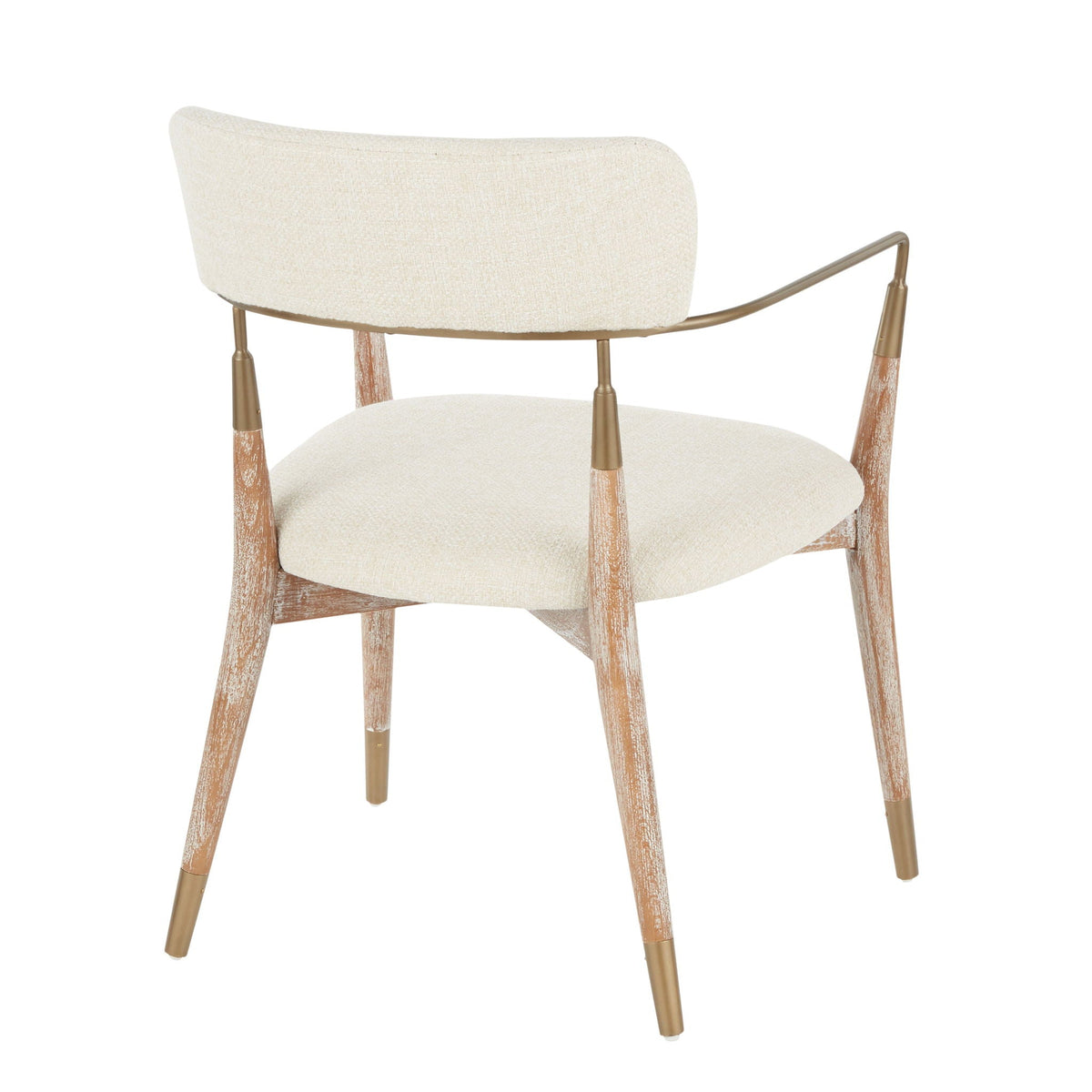 Savannah beige chair set with upholstered seats and wood frames, 2 chairs on Tampa Home & Garden Store