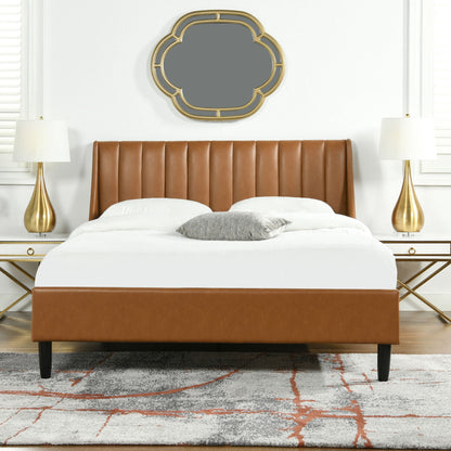 Aspen Vertical Tufted and Modern Platform Bed