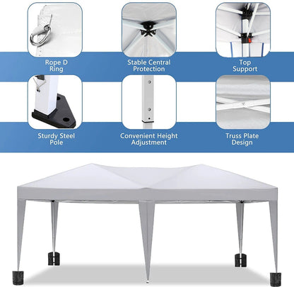10x20 Ez Pop Up Canopy for Outdoor Parties
