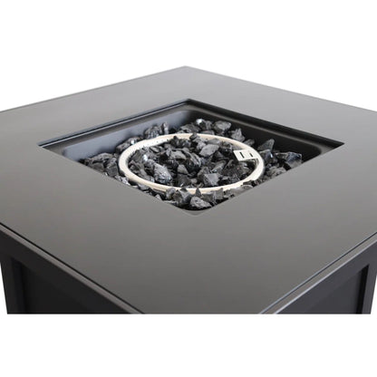 Powder Coated Stainless Steel Fire Pit With Lid