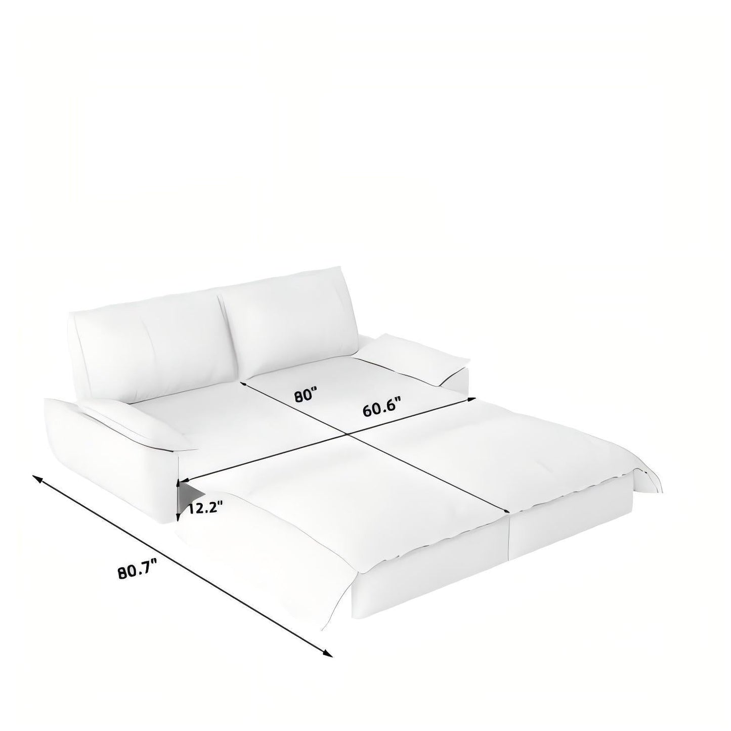 Queen Sleeper Bed and a 3 in 1 Convertible Sofa