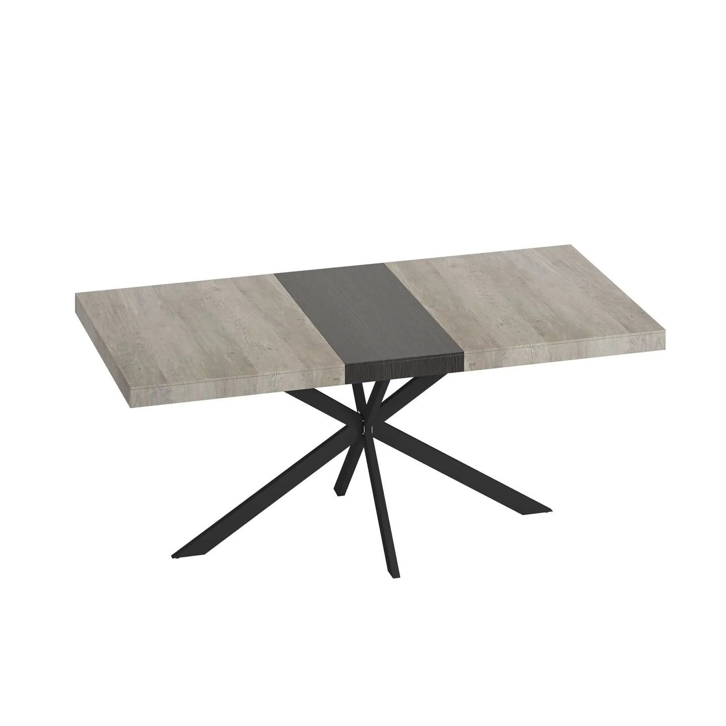 Retro Stretch Dining Table With Embossed Plate