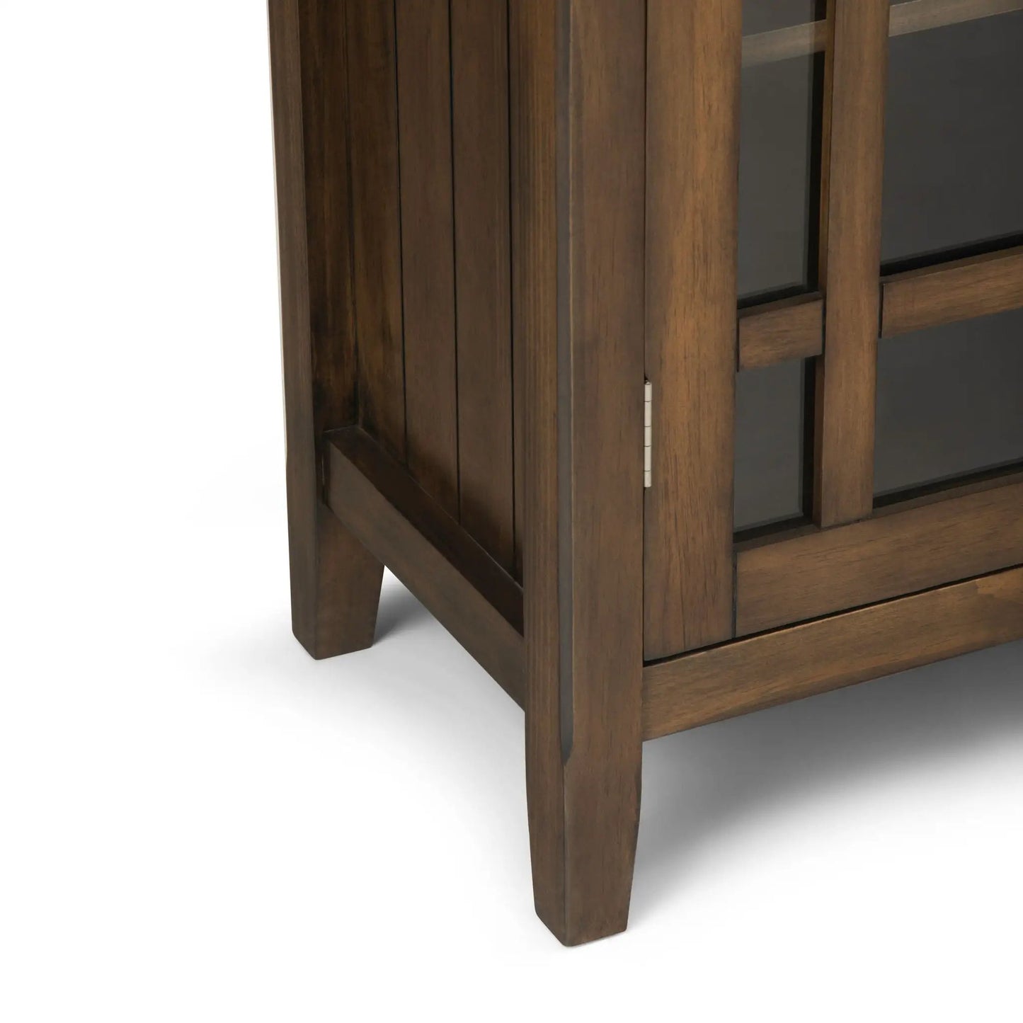 Bedford Storage Media Cabinet with Glass Doors
