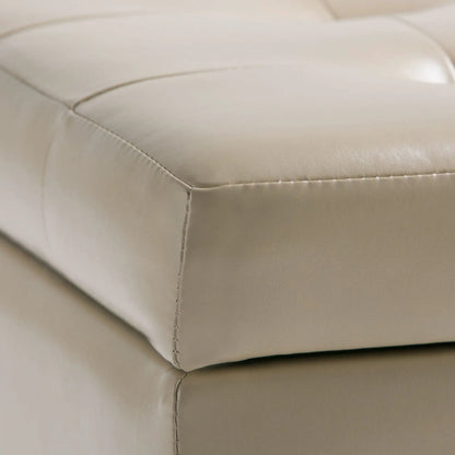 Cosmopolitan Upholstered Storage Ottoman Bench