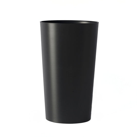 Planter For Outdoor black cylindrical planter by HouseOfZazla on Tampa Home & Garden Store