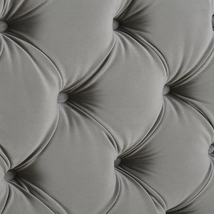 Brooklyn Tufted Bed Headboard and Footboard Set
