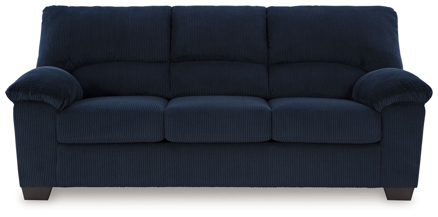 SimpleJoy Corduroy Living Room Sofa and Loveseat