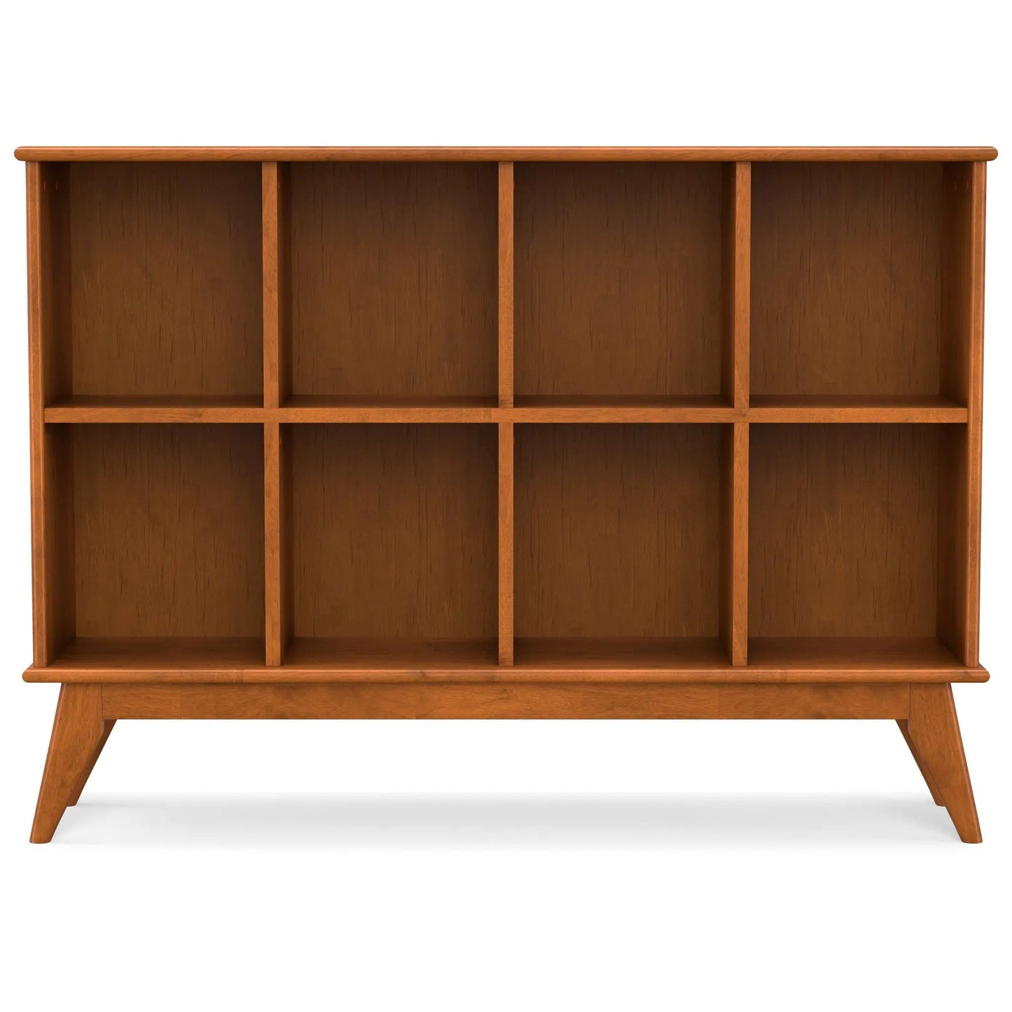 Draper Handcrafted Low Bookcase in Solid Wood