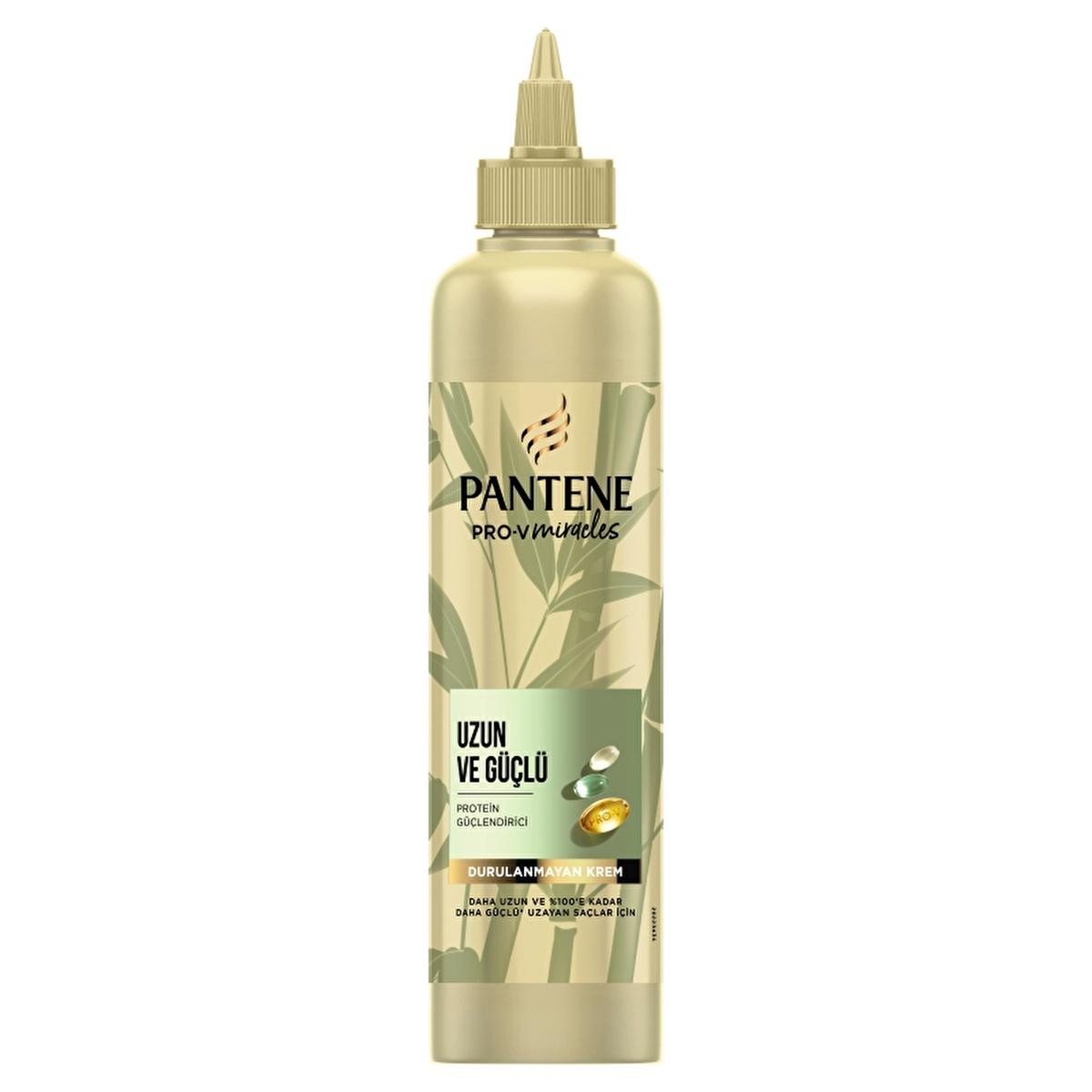 Pantene Pro-V Miracles leave-in hair serum bottle with gold finish and leaf label 10.14 oz on Tampa Home & Garden Store