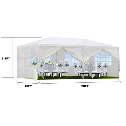 10x20 Outdoor Garden Gazebo and Wedding Canopy