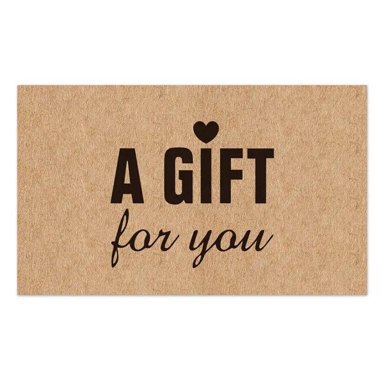 English Holiday Thank You Card for Do It Yourself