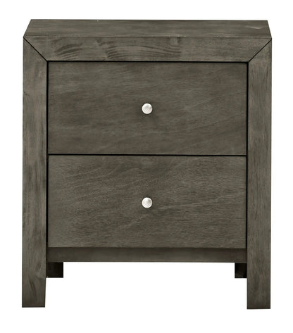 Charming Nightstand with Drawers, Modern Wood