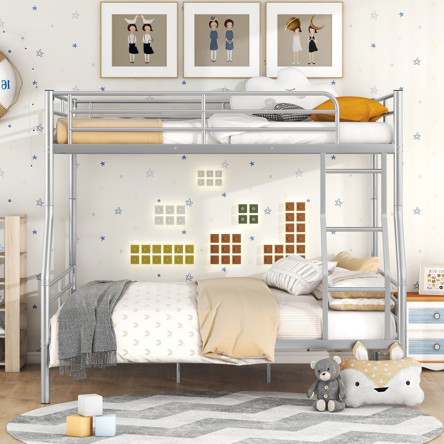 Durable Steel Bunk Bed For Kids And Teens