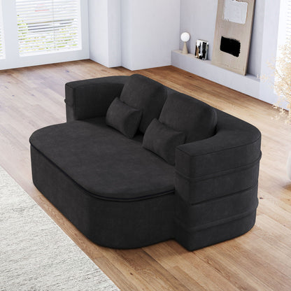 Foldable Sofa Bed with a Multi Functional Blanket