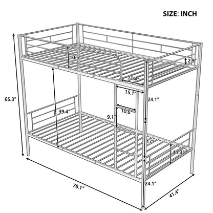 Durable Steel Bunk Bed For Kids And Teens