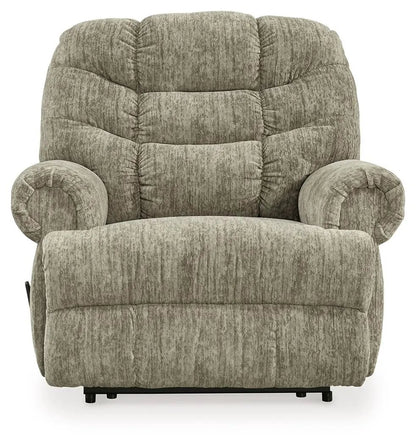 Movie Man Large Wall Recliner in Plush Upholstery