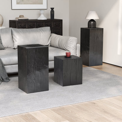 Charming Retro Indoor and Outdoor Wood Table Set