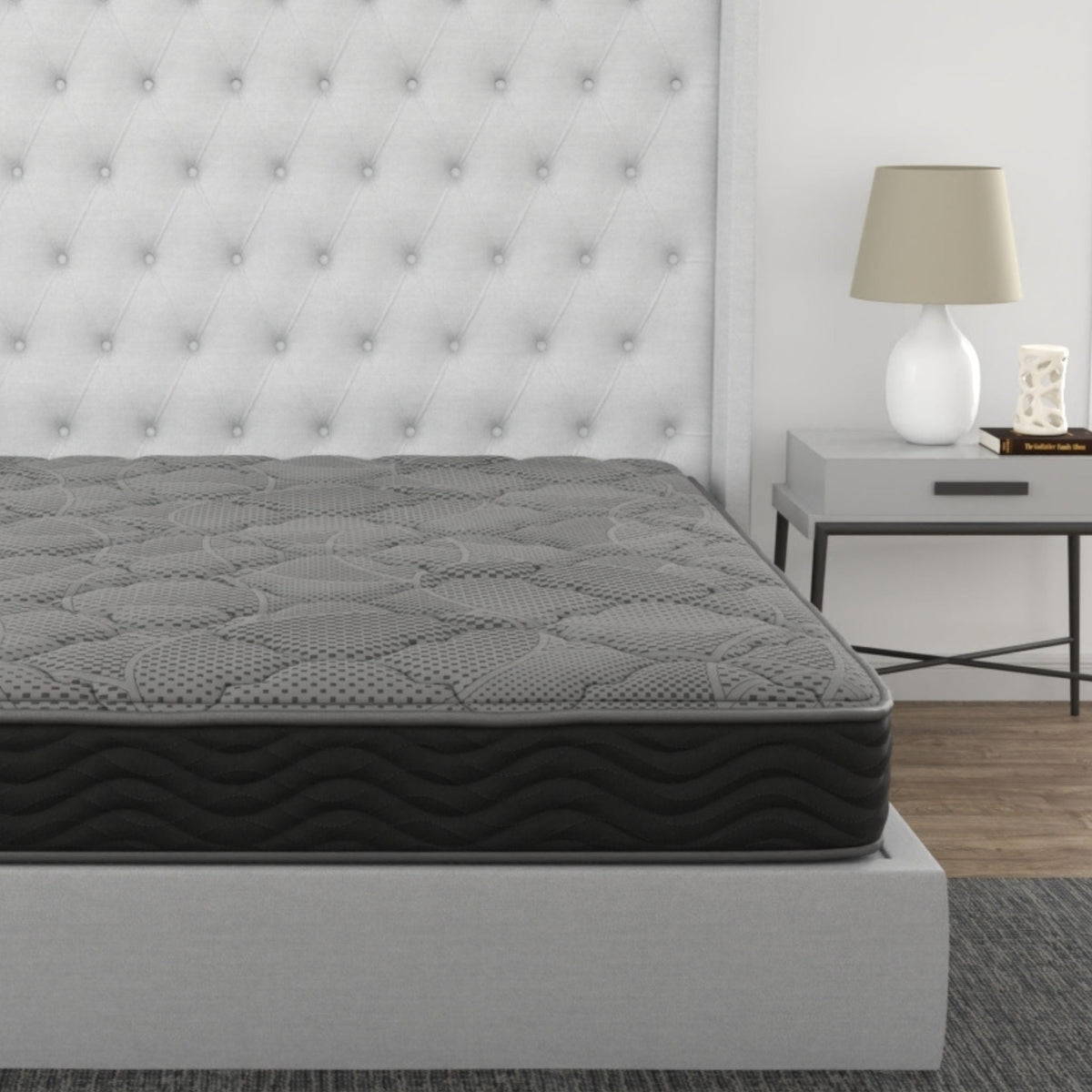 Cs Hybrid 8 Inch Pocket Coil Mattress and Comfort