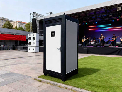 Outdoor Portable Toilet Cabin with Sink and Fan