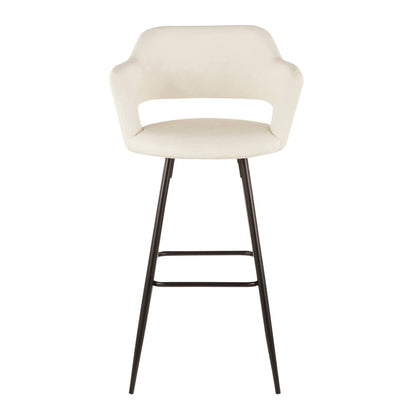 Margarite Contemporary Barstool Set of 2