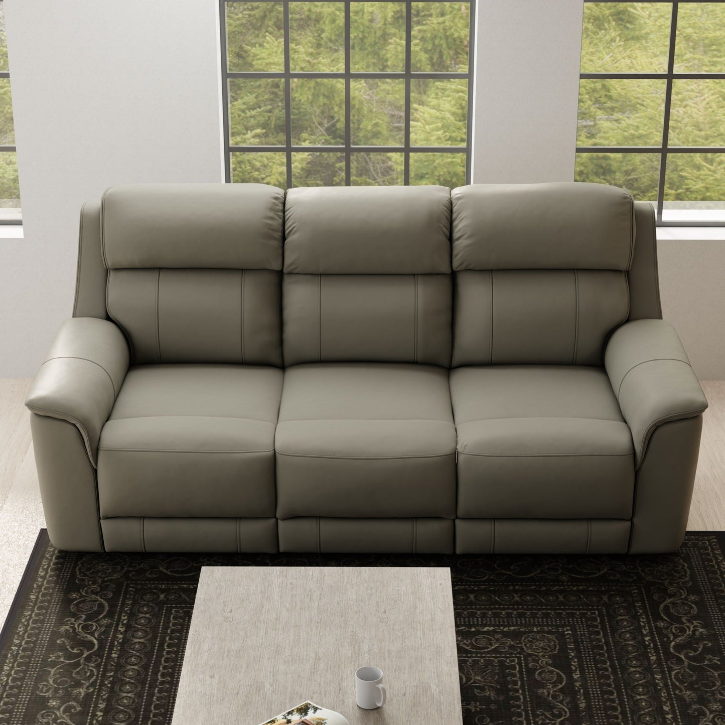 Oslo Dual Power Reclining Sofa with Chargers