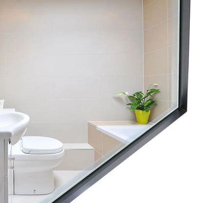 Rectangular Bathroom Mirror with Metal Frame