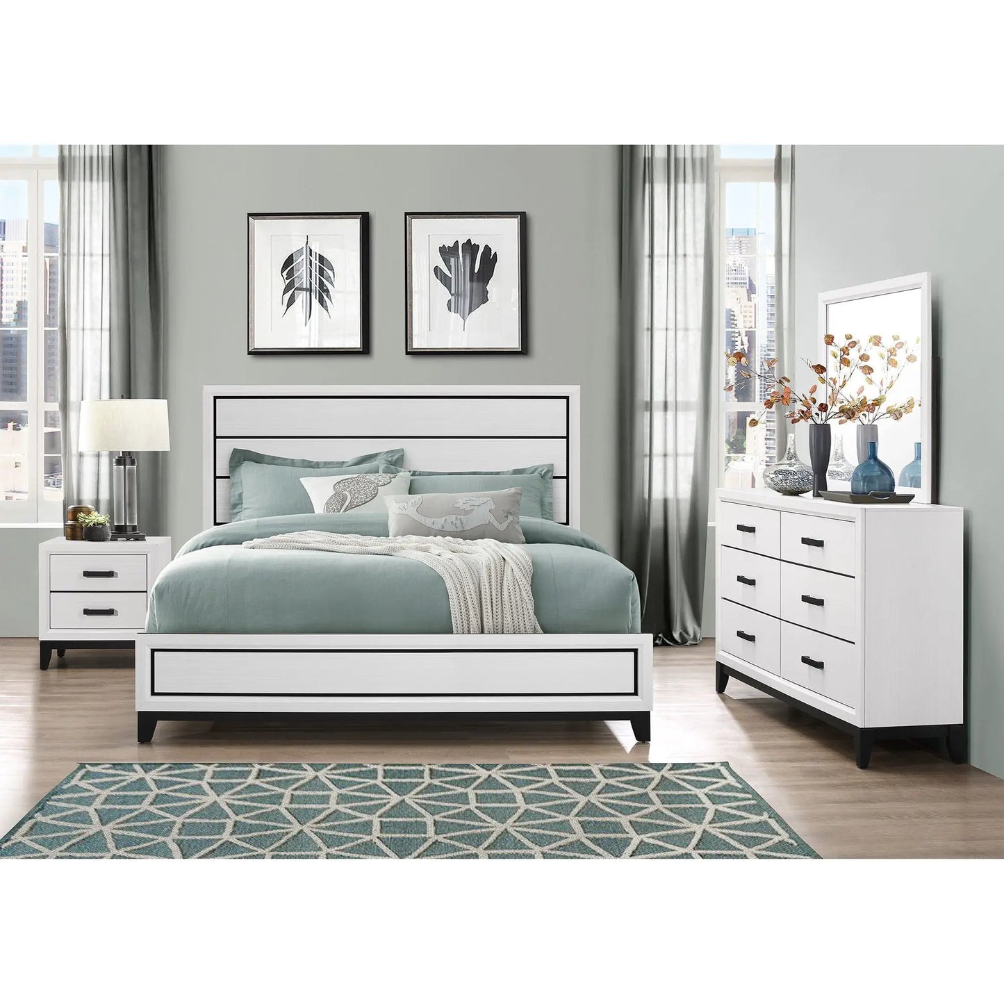 Mirage Chest with Elegant Finish and Storage