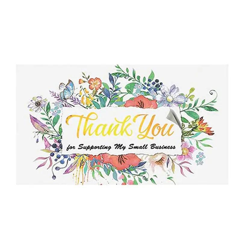 English Holiday Thank You Card for Do It Yourself