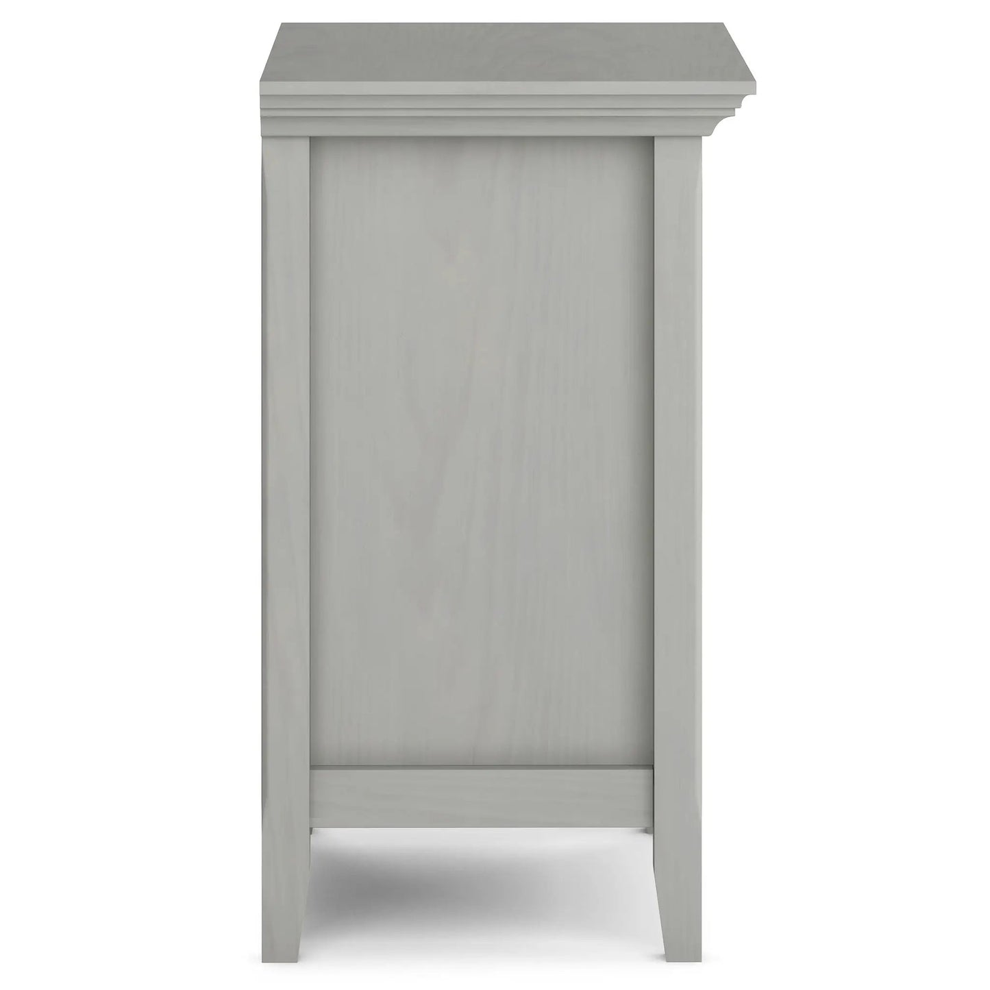 Amherst bedside table in light gray wood by Unique Piece Furniture on Tampa Home & Garden Store