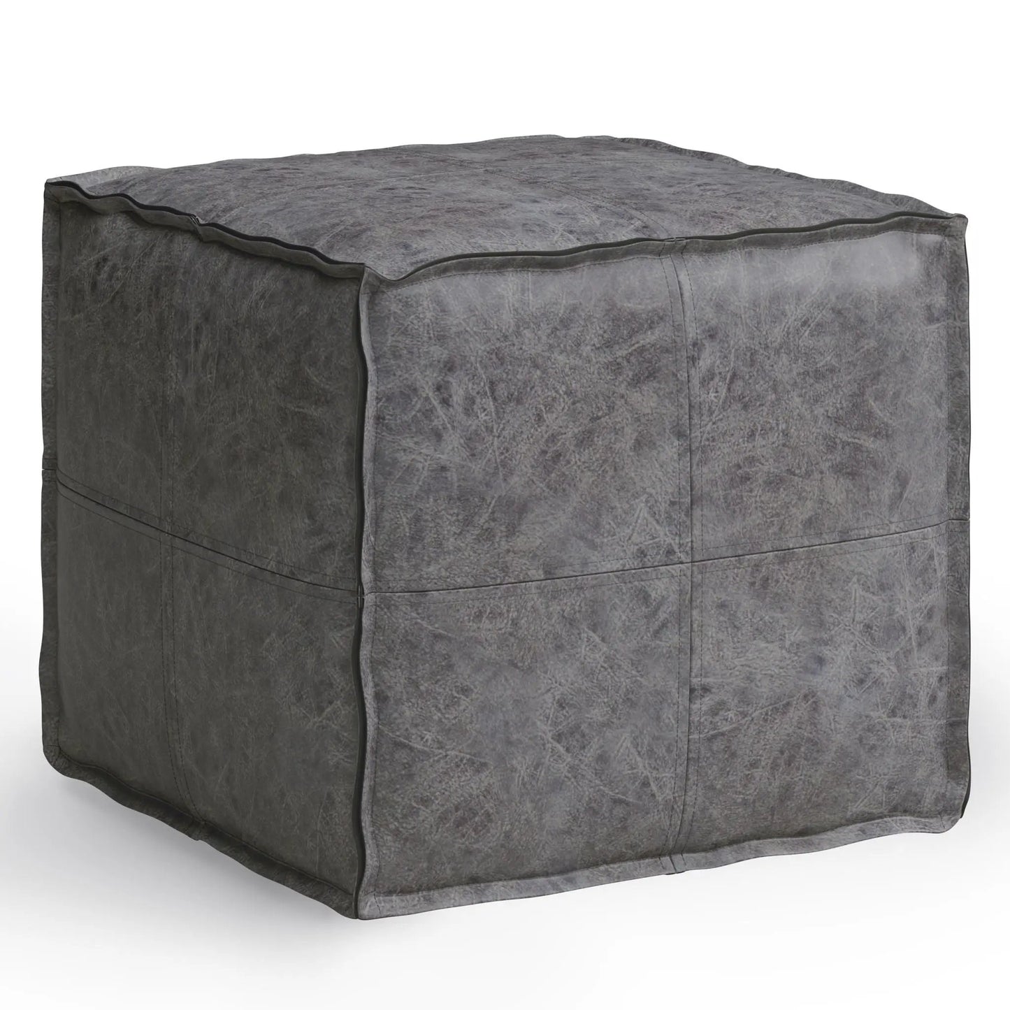 Brody Versatile Square Pouf for Living Rooms