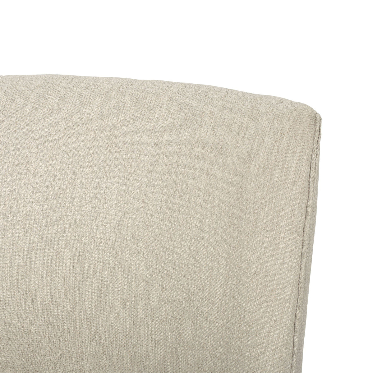 Beige fabric dining chair cushions set of 2 with textured weave HouseOfZazla on Tampa Home & Garden Store